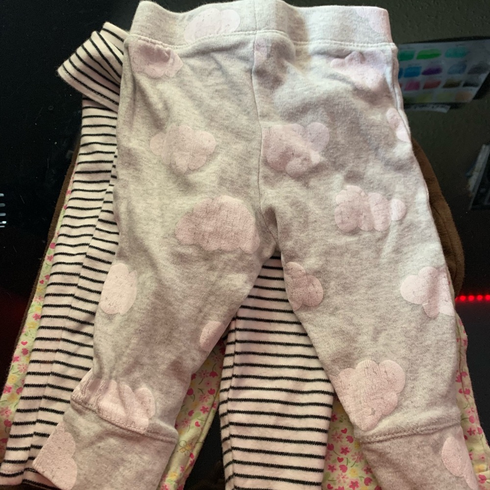 Baby Girls Pants Bundle x5